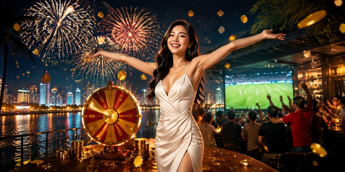 Không khí lễ hội Hà Nội bên bàn Roulette và trò chơi casino trực tuyến vào buổi tối